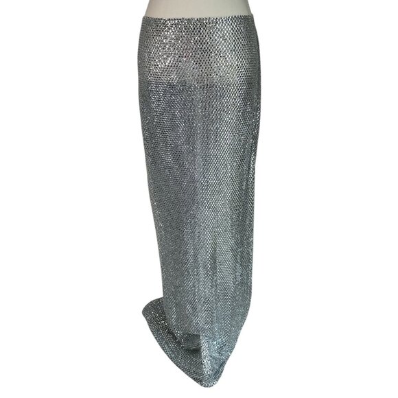 The New Arrivals by Ilkyaz Ozel Zada Skirt in Elmas 34 Womens Crystal Maxi - Picture 8 of 17